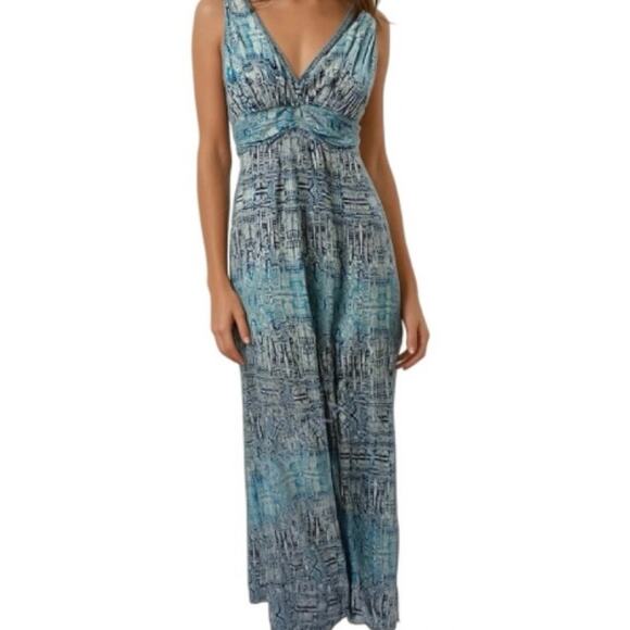 Tart Blue Dress Adriana Modal Maxi - Size Small - Picture 1 of 5